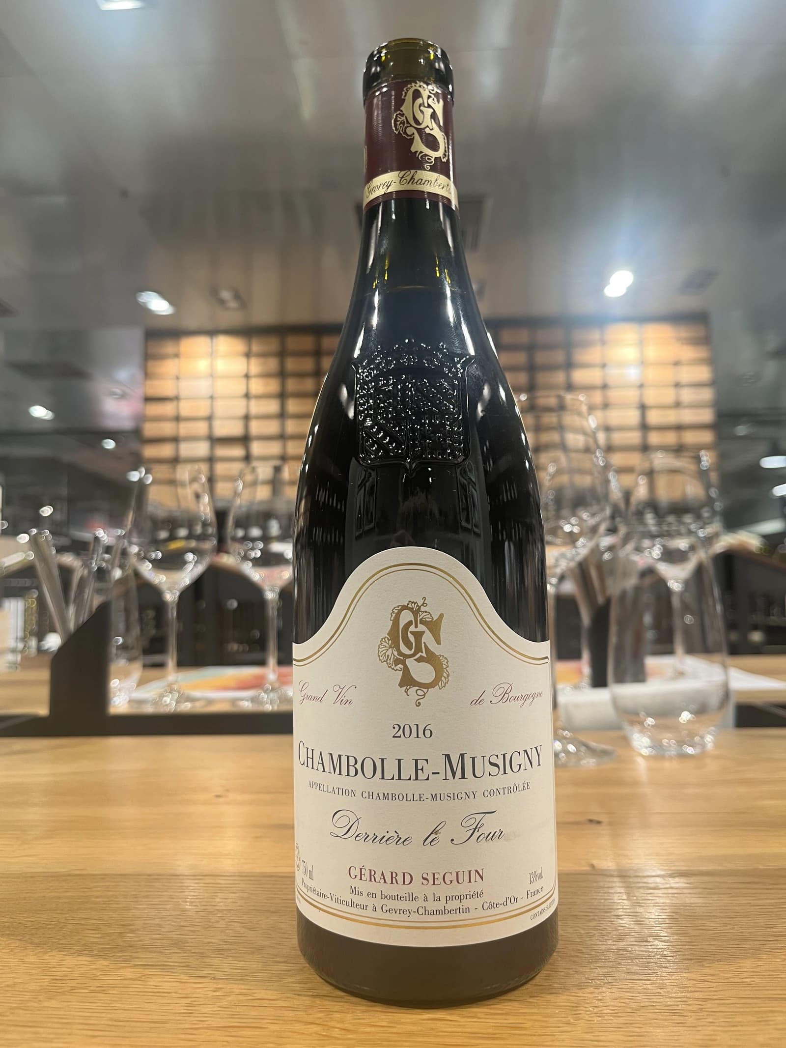 Domaine Gérard Seguin Chambolle-Musigny Derriere le Four 2016